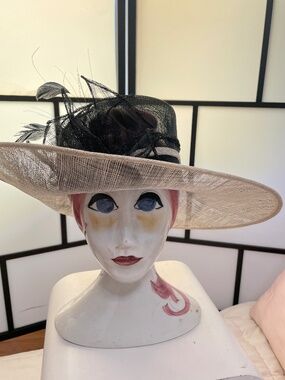 Original authentic Ascot Hat KENTUCKY Derby garden Tea party church weddings!